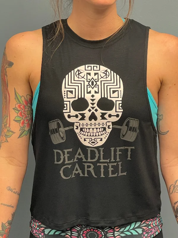 Women’s Black "Deadlift Cartel" Tank casual tank top