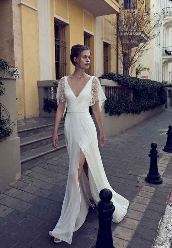 white party dress v-neck evening dress half sleeves prom Dresses lace formal dress cg3873 Tunics Versatile functional white party dress v-neck evening dress half sleeves prom Dresses lace formal dress cg3873 Tunics Versatile functional