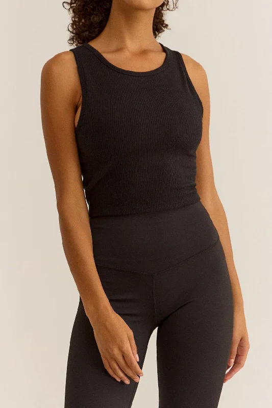 Count Me In Rib Tank pastel tank top
