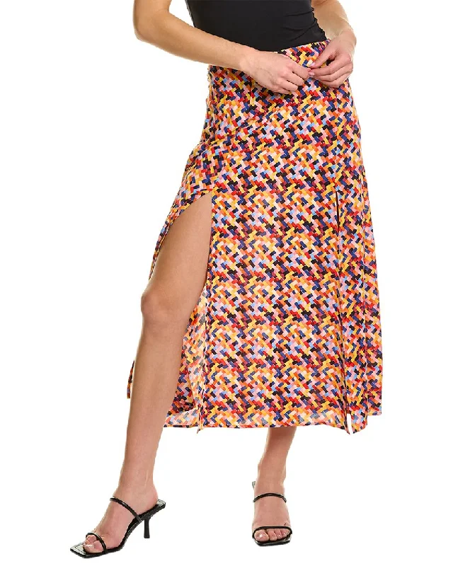 Traffic People Maxi Skirt leather skirt durable