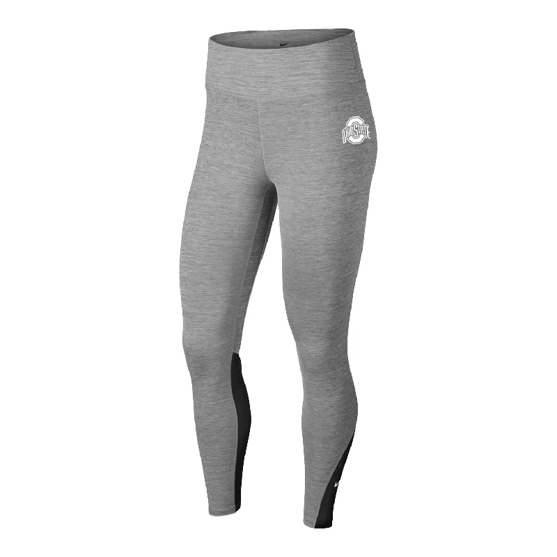 Ladies Ohio State Buckeyes Nike One Tight Pant Comfy Cargo Trousers