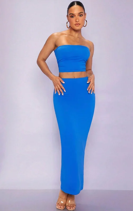 Basically her set top/skirt leather skirt refined