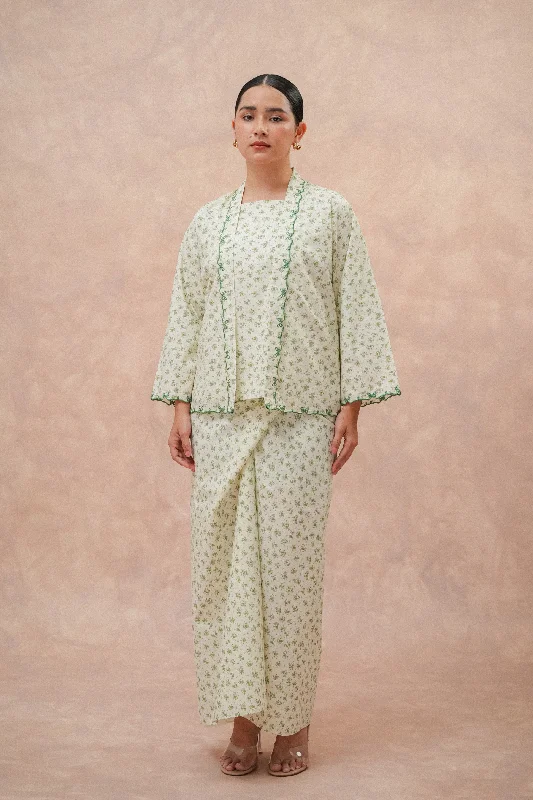 The Signature Knot Skirt in Buttercup lace skirt romantic