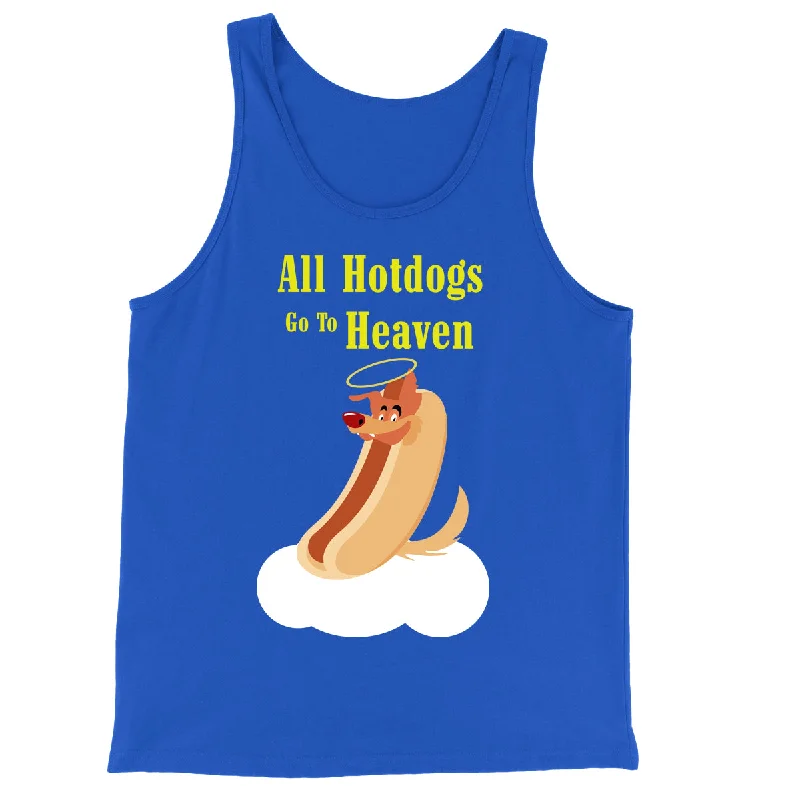 Movie The Food™ "All Hotdogs Go To Heaven" Tank Top rhinestone tank top