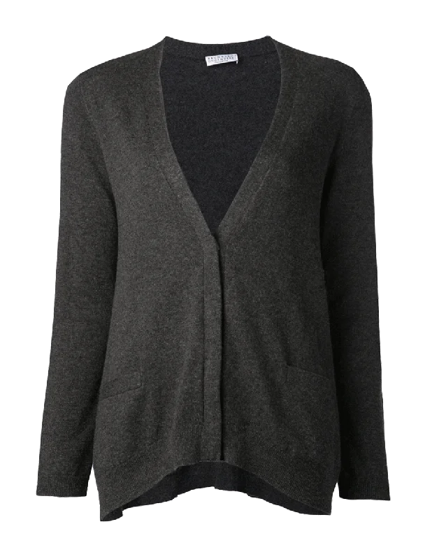 Monili Stripe Egg Cardigan Modern Contemporary chic