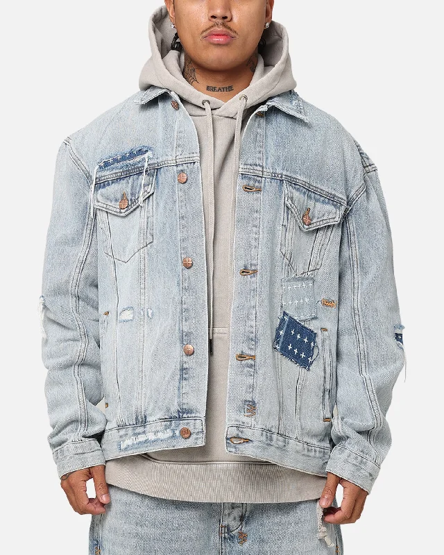 Ksubi X Patty Mills Collab Collection Oh G Mills Repair Denim Jacket Denim Striped Jacket Polka Dot Jacket Floral Jacket Ksubi X Patty Mills Collab Collection Oh G Mills Repair Denim Jacket Denim Striped Jacket Polka Dot Jacket Floral Jacket