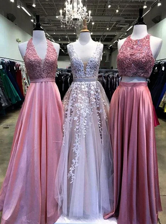 2019 tulle lace prom dress .sexy party dress cg3974 Tunics Chic fashionable