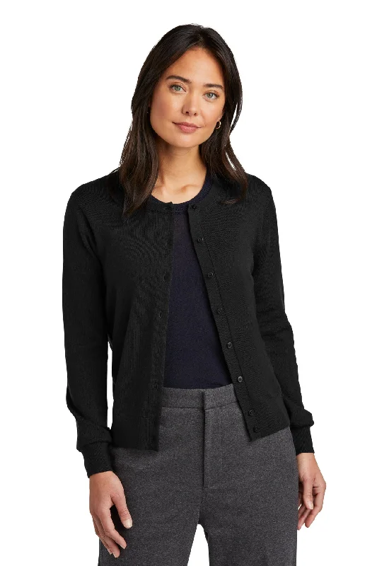 Brooks Brothers Women's Washable Merino Cardigan Sweater Chenille Blend Fleece Blend Nylon Blend