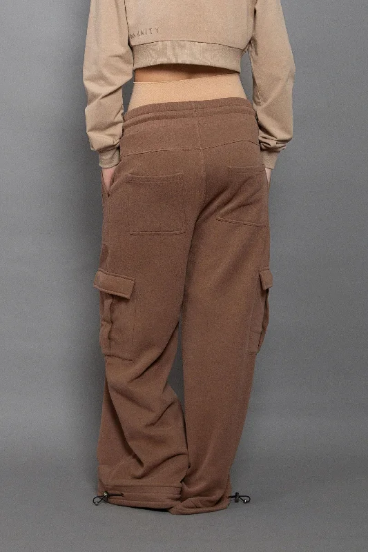 Organic Cargo Pants High-Waist Yoga Pants