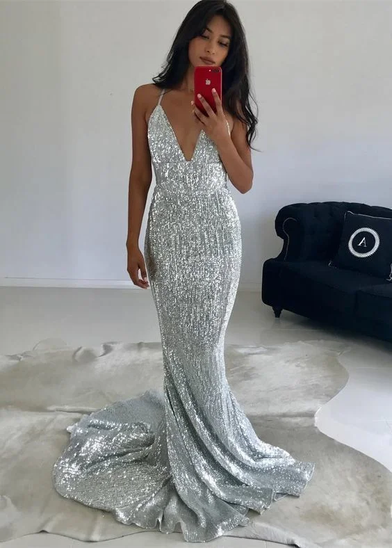 Shiny sliver mermaid sequined long prom dresses,sexy spaghetti straps v neck prom party dress cg6500 Tunics Canvas sturdy Shiny sliver mermaid sequined long prom dresses,sexy spaghetti straps v neck prom party dress cg6500 Tunics Canvas sturdy