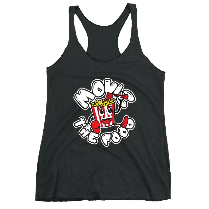 Movie The Food™ "Round Logo" Women's Racerback Tank Top chic tank top