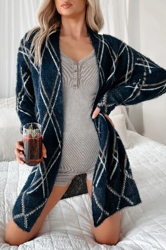 Path To Self-Discovery Fuzzy Cardigan (Navy) Chenille Fabric Brocade Fabric Lace Fabric Path To Self-Discovery Fuzzy Cardigan (Navy) Chenille Fabric Brocade Fabric Lace Fabric