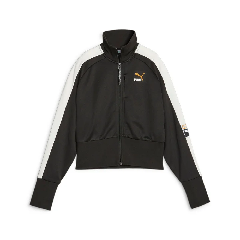 T7 Forward History Full Zip Track Jacket Welt Pockets Slit Pockets Flap Pockets