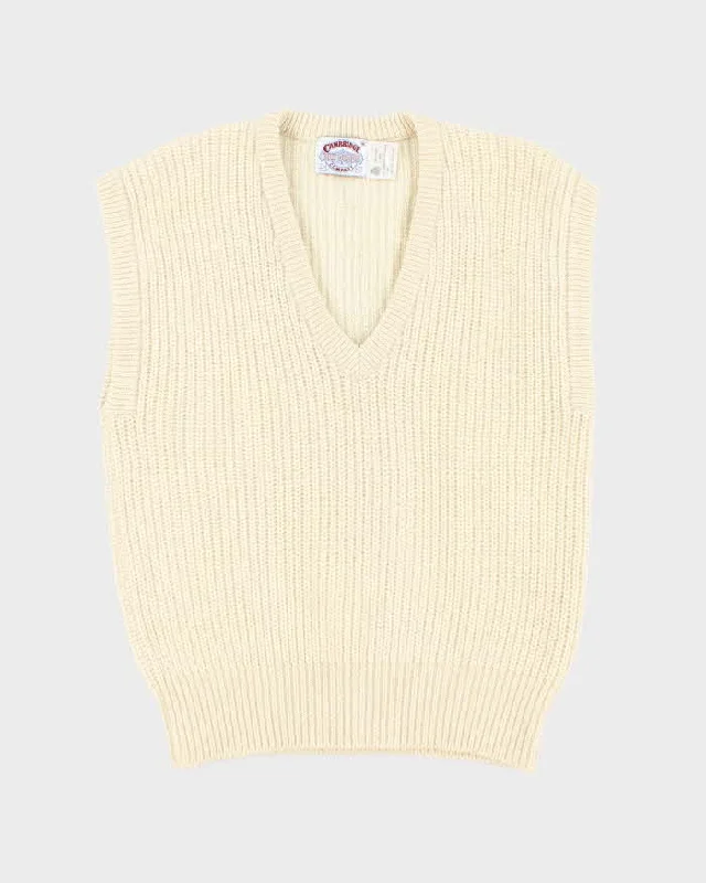 Vintage Cambridge Company Wool Tank Knit - M coral tank top