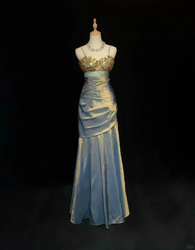 New Arrival Straps Mermaid Beading Vintage Long Evening Party Dress, DP4882 Off-the-shoulder Bohemian Festive New Arrival Straps Mermaid Beading Vintage Long Evening Party Dress, DP4882 Off-the-shoulder Bohemian Festive