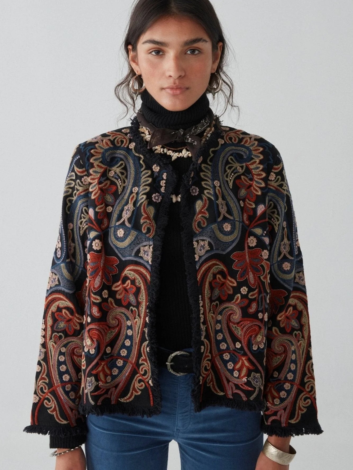 Maison Hotel Suresh Jacket Satin Jacket Silk Jacket Chiffon Jacket