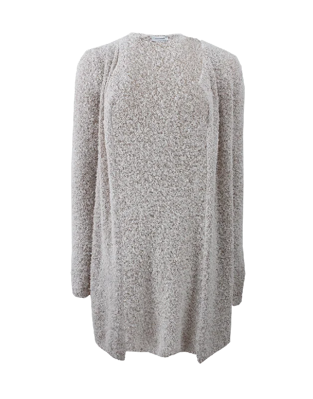 Long Textured Cardigan Machine Wash Dry Clean Hand Wash