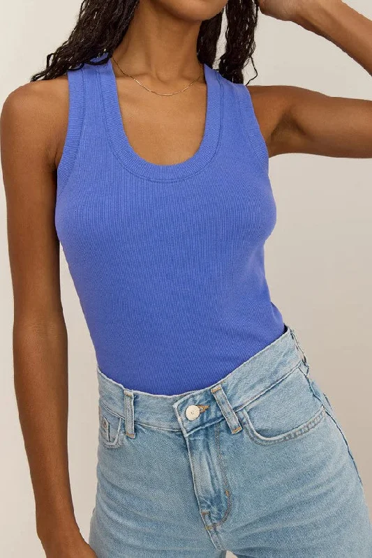 Sirena Rib Tank neon tank top