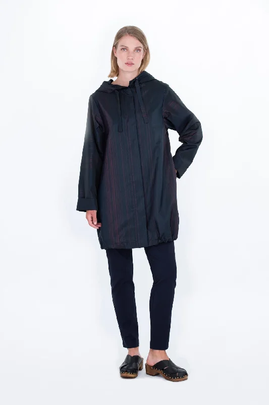 Esikko Jacket Dark Blue Front Pockets Side Pockets Patch Pockets