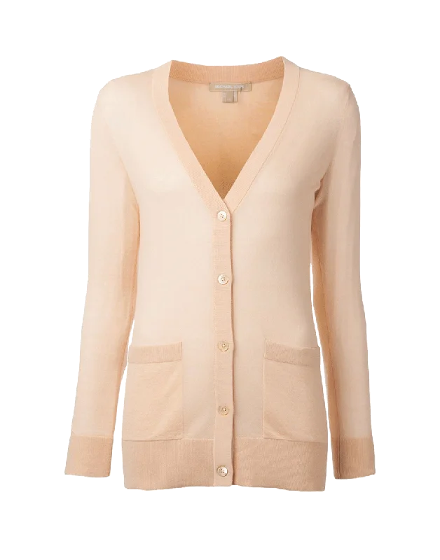 Featherweight Cashmere Cardigan Layered Multi-layer Single Layer