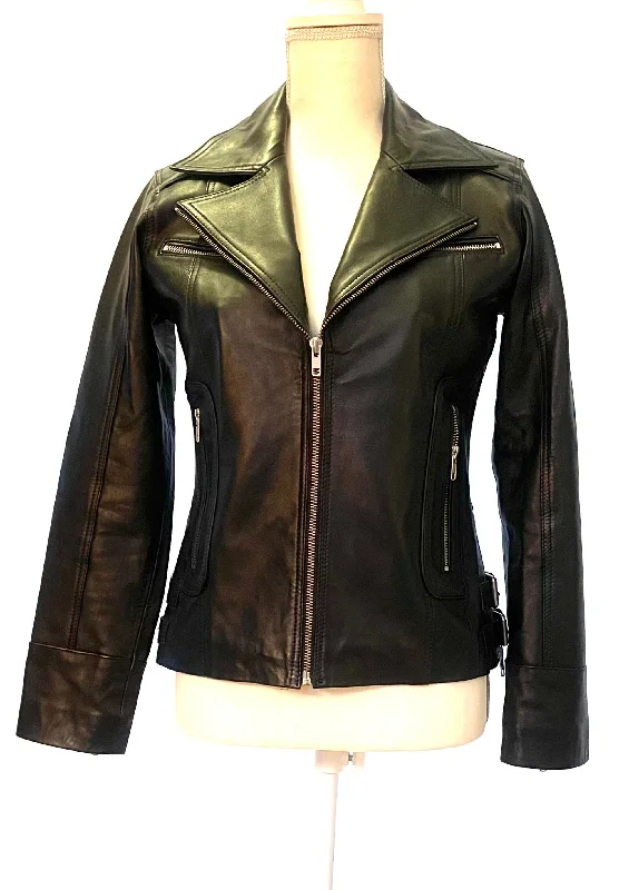 Abby Cafe' Racer Jacket Print Jacket Jacquard Jacket Patchwork Jacket