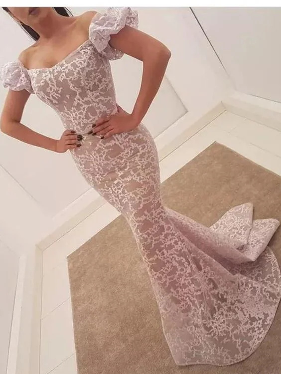 Amazing Lace Prom Dresses Long Off The Shoulder Mermaid Evening Gowns Sleeves trumpet sleeve Back Zipper African Party Dress Formal Wear cg3119 Tunics Short Trendy Amazing Lace Prom Dresses Long Off The Shoulder Mermaid Evening Gowns Sleeves trumpet sleeve Back Zipper African Party Dress Formal Wear cg3119 Tunics Short Trendy