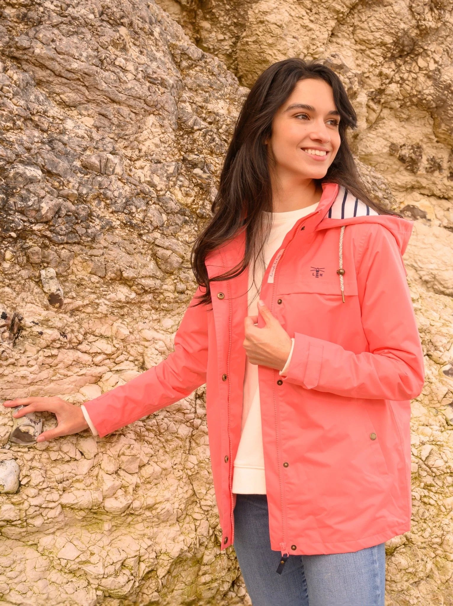 BEACHCOMBER JACKET - CORAL Satin Jacket Silk Jacket Chiffon Jacket