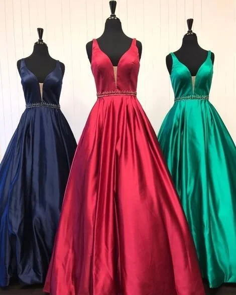 A-line Satin Long Prom Dress Fashion Winter Formal Dress Popular Wedding Party Dress cg6413 Tunics Running lightweight A-line Satin Long Prom Dress Fashion Winter Formal Dress Popular Wedding Party Dress cg6413 Tunics Running lightweight