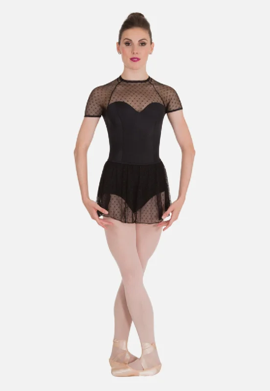 Diamond Mesh Skirt (Adult) spandex blend skirt