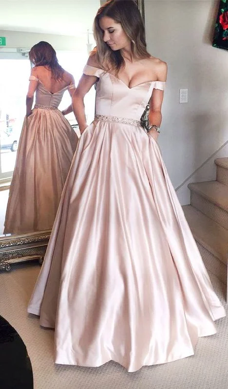Off the Shoulder Prom Dresses,Long Party Dress,Graduation Prom Dresses cg3204 Crew Neckline Casual Off the Shoulder Prom Dresses,Long Party Dress,Graduation Prom Dresses cg3204 Crew Neckline Casual