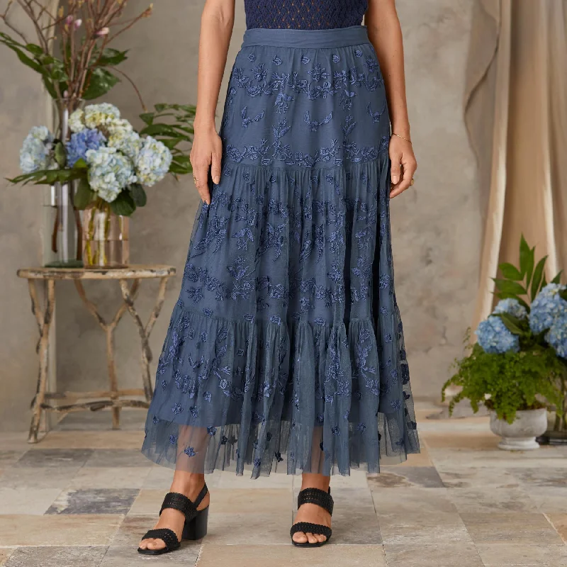 Rielle Skirt wool skirt breathable