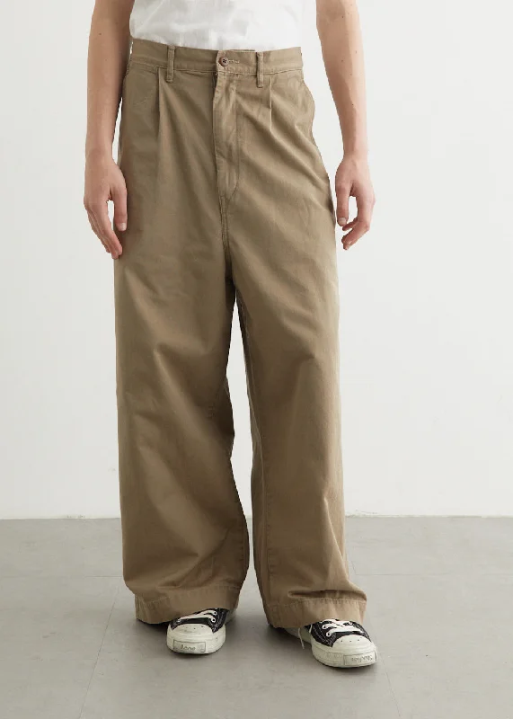 Chino High Waisted NIME Pants Formal Linen Trousers