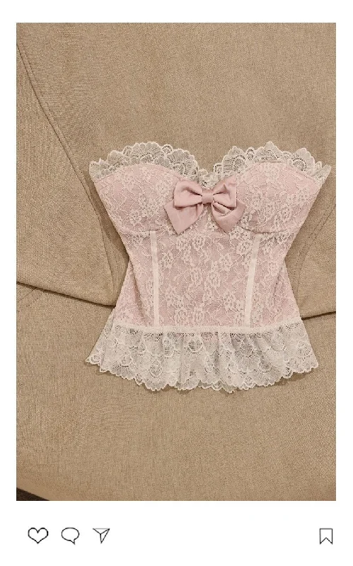 pink lace tank top rhinestone tank top