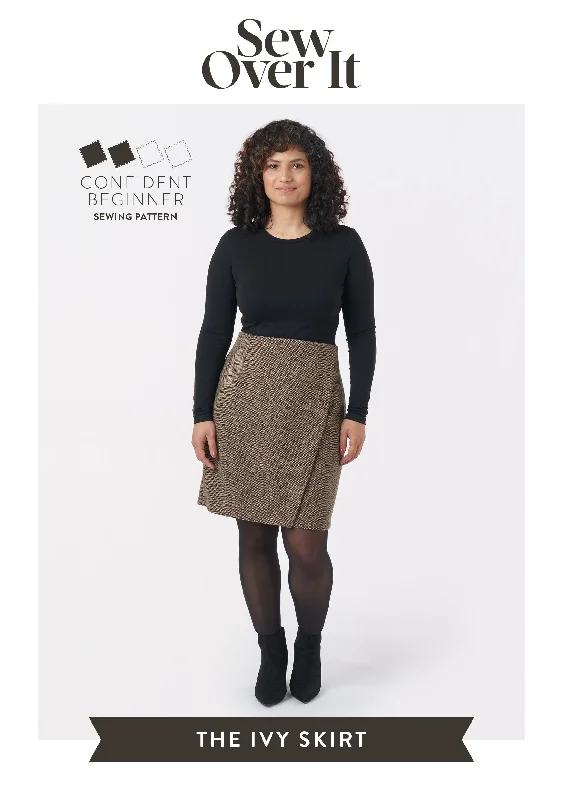 Ivy Skirt PDF Sewing Pattern slim fit skirt