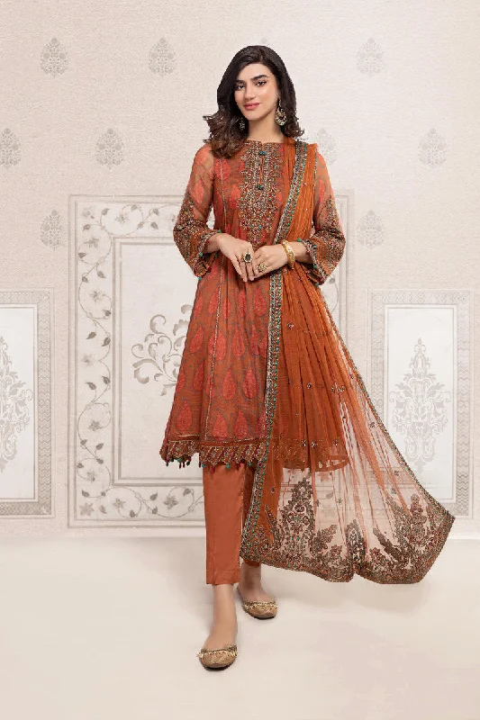 Classic Dusty Peach Shade Pakistani Party Dress in Short Frock Style Tunics Trendy modern Classic Dusty Peach Shade Pakistani Party Dress in Short Frock Style Tunics Trendy modern