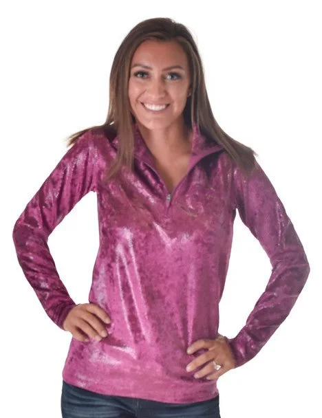 Cowgirl Tuff Womens 1/4 Zip Cadet Jazzberry Poly/Spandex Athletic Shell Jacket Denim Jacket Leather Jacket Suede Jacket Cowgirl Tuff Womens 1/4 Zip Cadet Jazzberry Poly/Spandex Athletic Shell Jacket Denim Jacket Leather Jacket Suede Jacket
